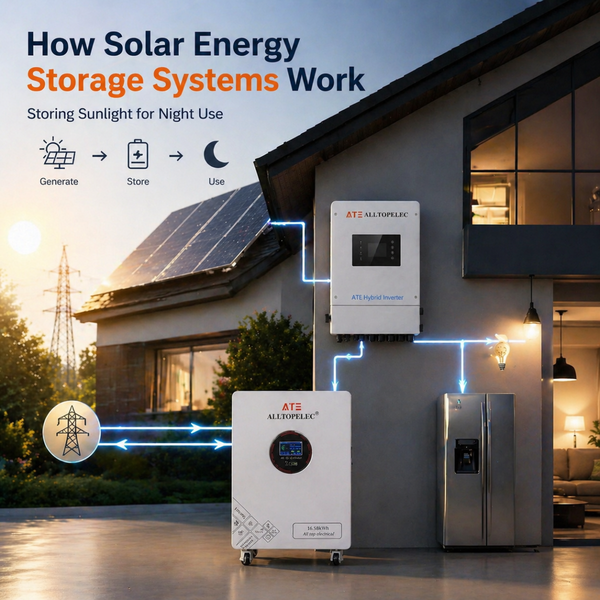 How Solar Energy Storage Systems Work: Storing Sunlight for Night Use ...