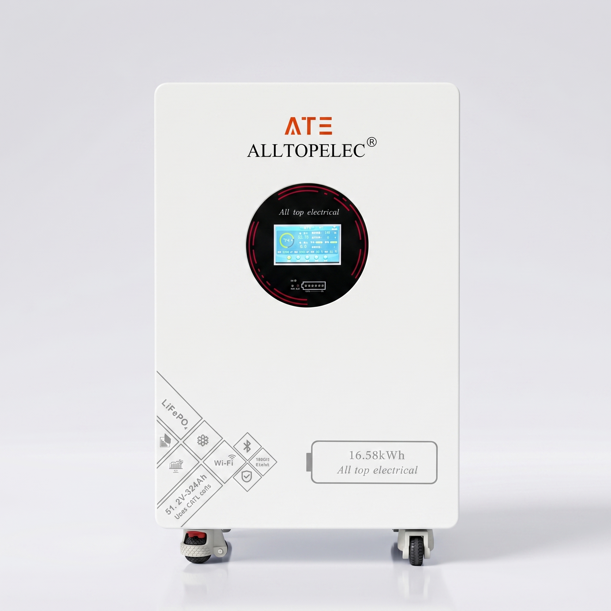 ATE ALLTOPELEC 16.5KWh LiFePO4 energy storage battery