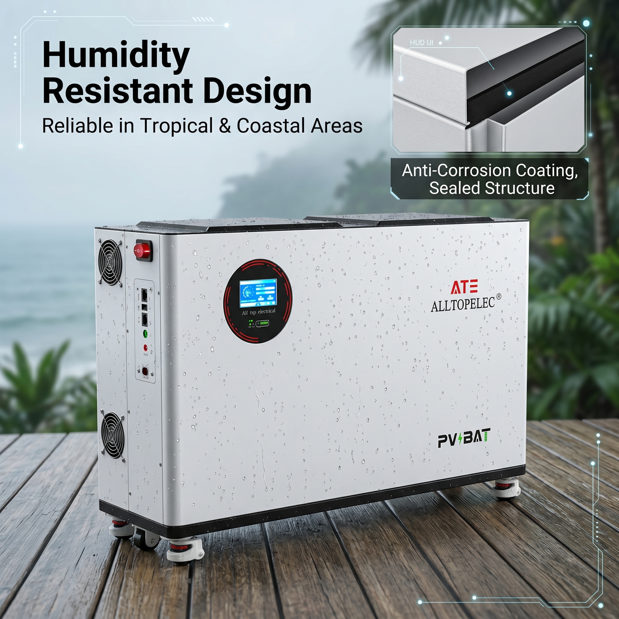 ATE ALLTOPELEC 20.48KWh LiFePO4 energy storage battery - Image 5