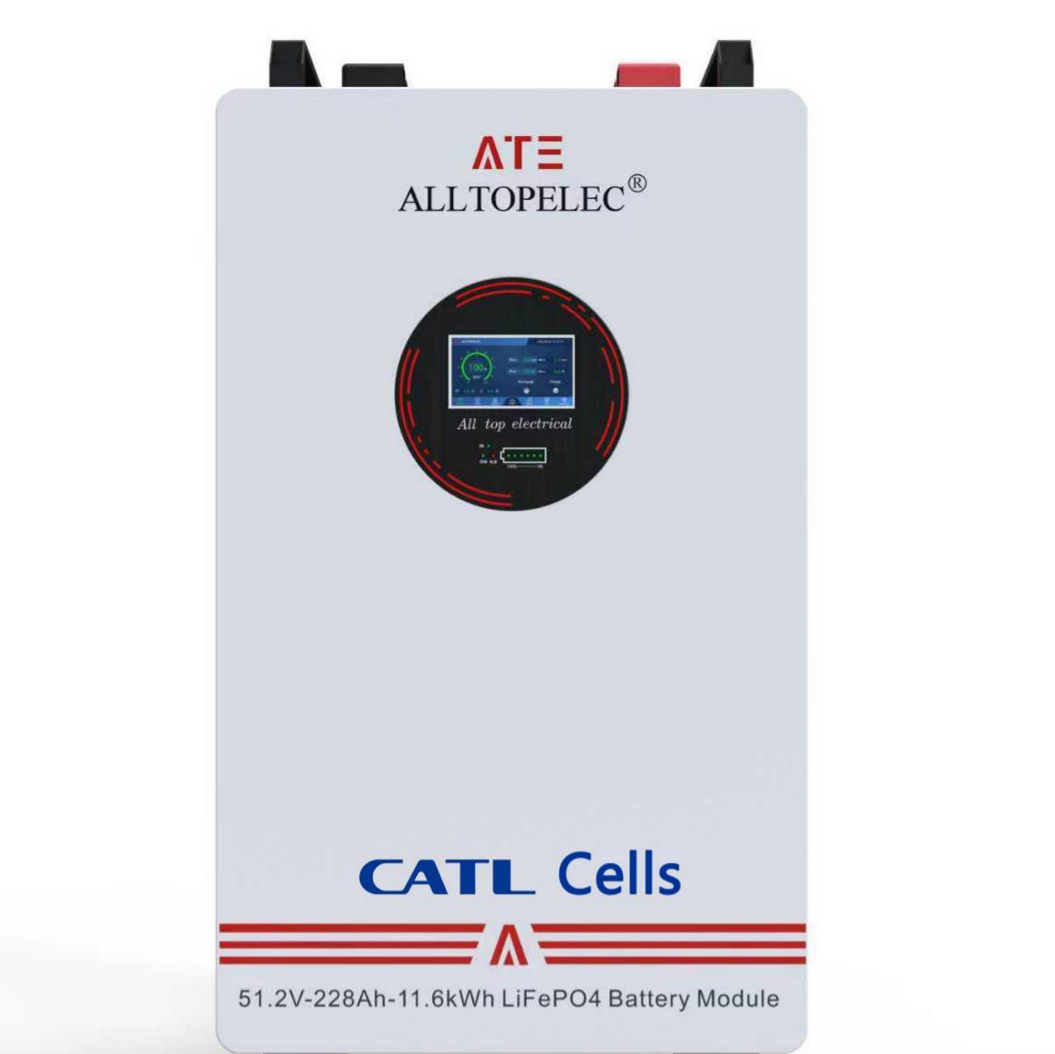 ATE ALLTOPELEC 11.6KWh LiFePO4 energy storage battery