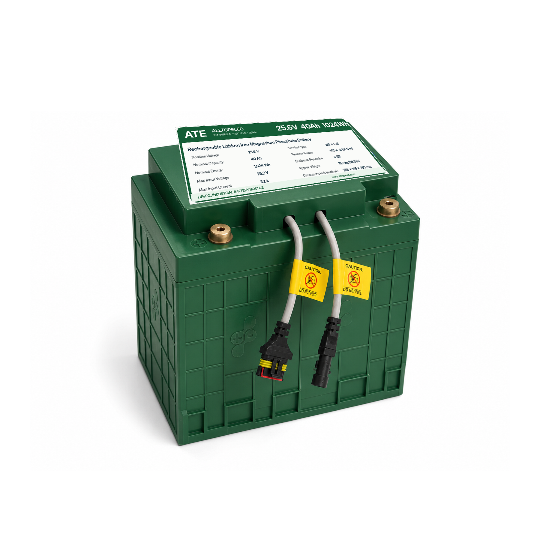 ALLTOP 25.6V 40Ah 1.024kWh LiFePO4 battery Philippines